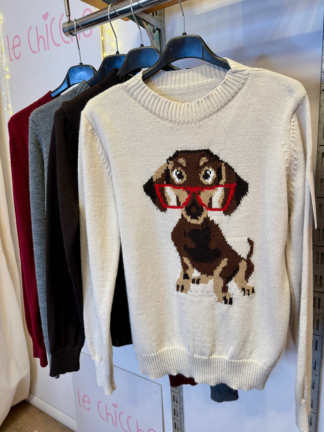 maglione bassotto