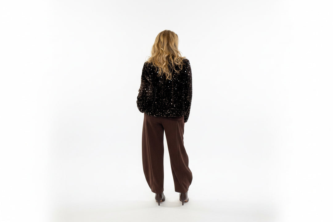 Giacca coprispalle paillettes