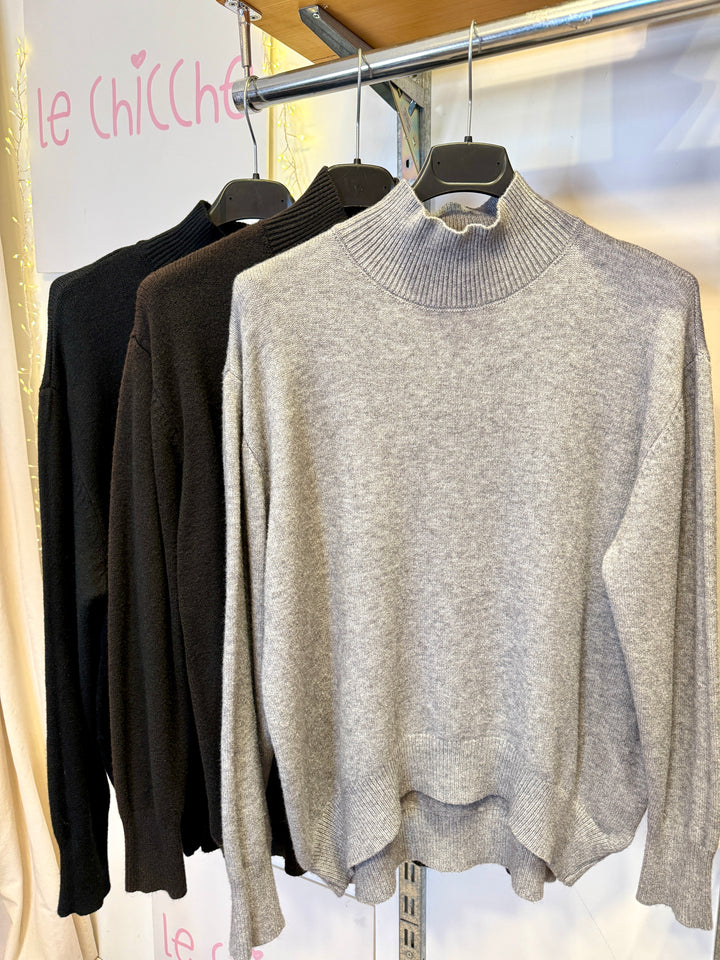 Maglione Lupetto ampio 8803