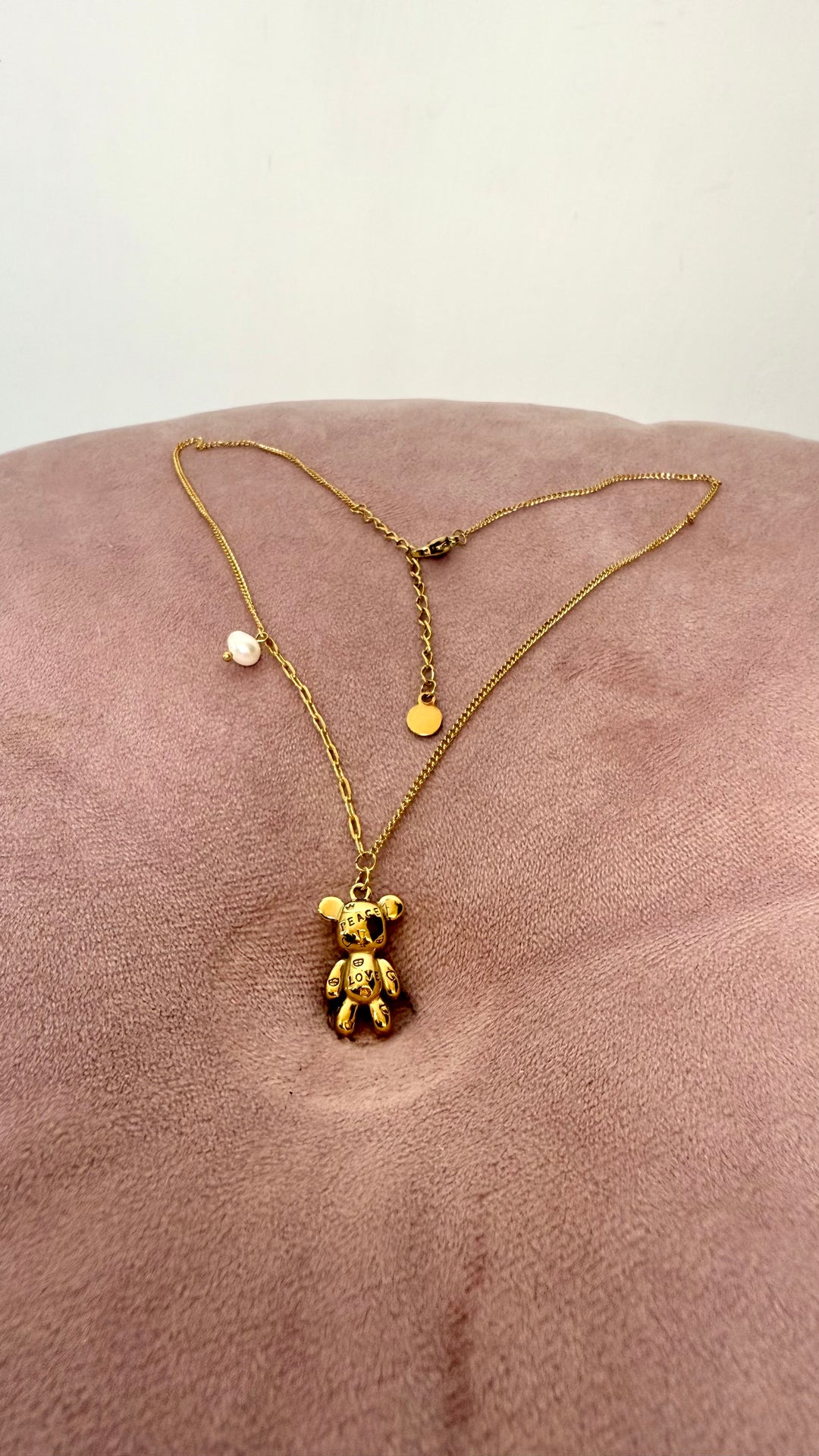 Collana girocollo orsetto