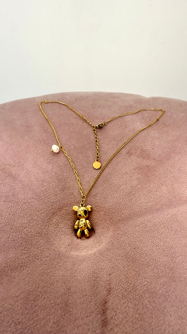 Collana girocollo orsetto