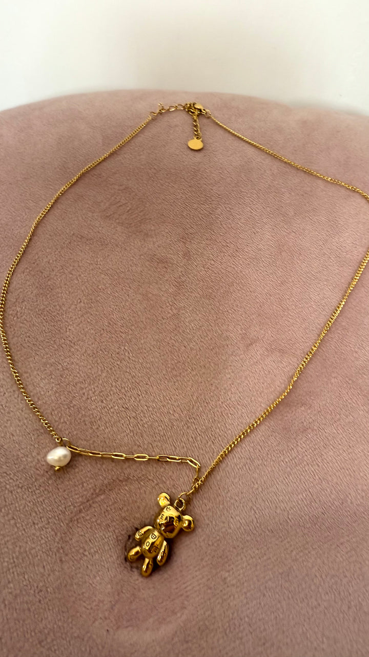 Collana girocollo orsetto