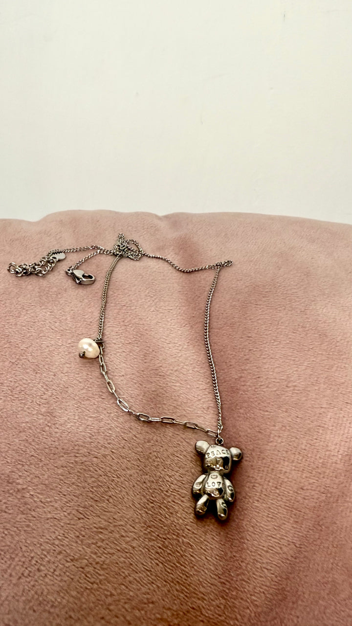 Collana girocollo orsetto