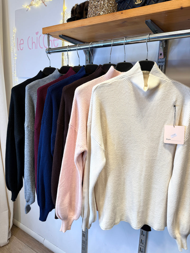 Lupetto a costina Soft Touch 20106