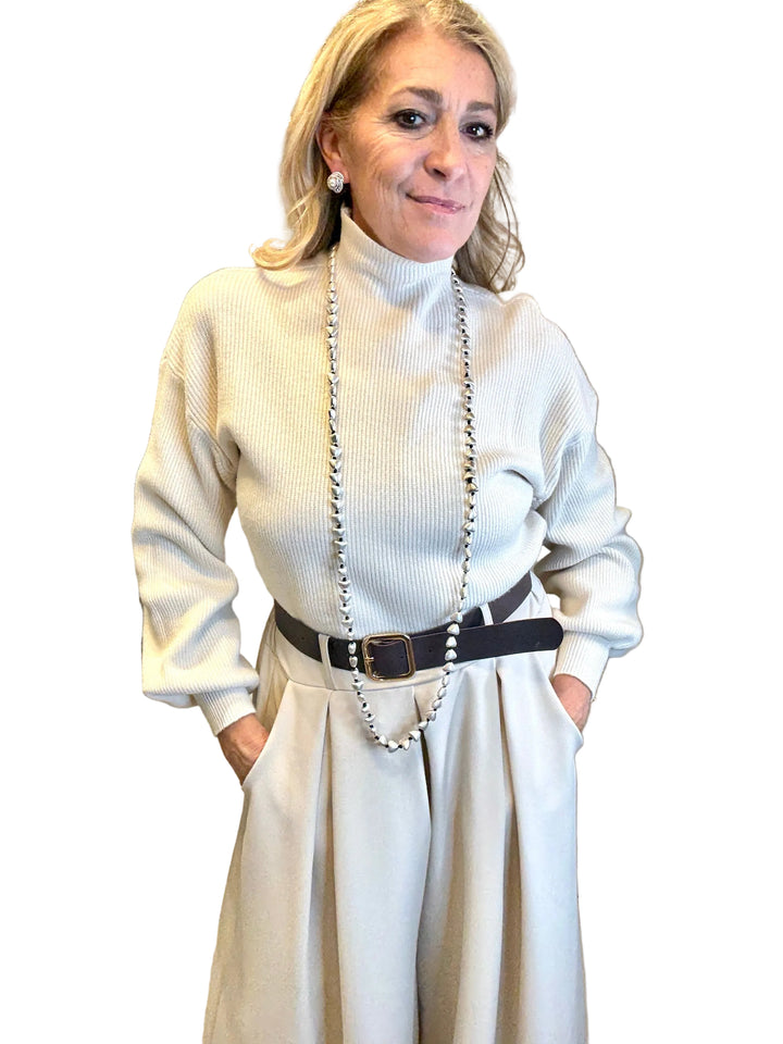 Lupetto a costina Soft Touch 20106