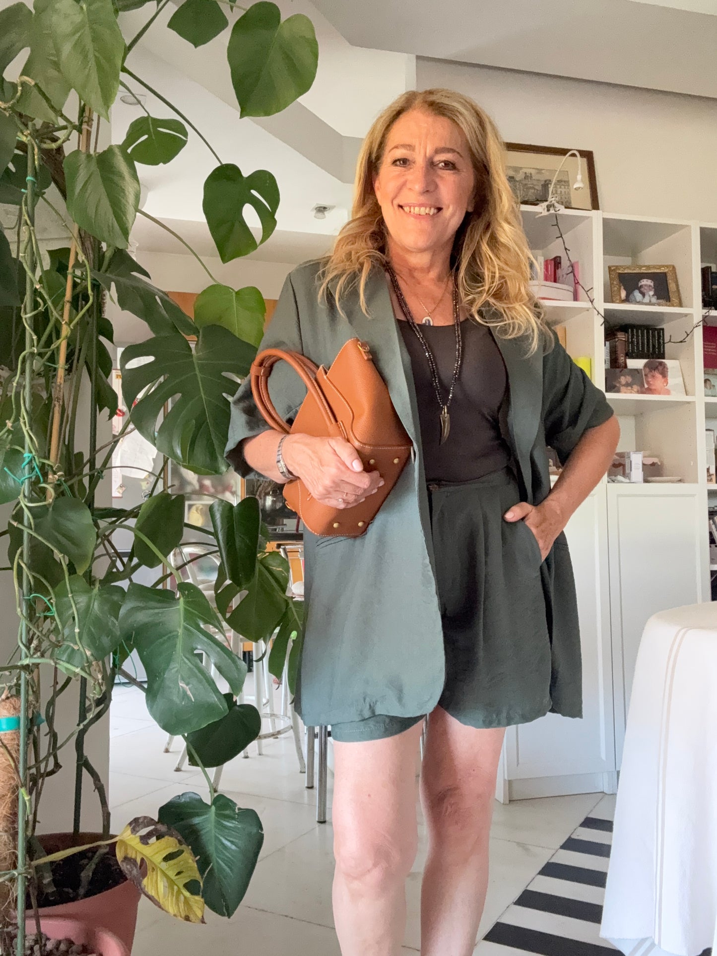 SALDI|Completo bermuda viscosa Marina