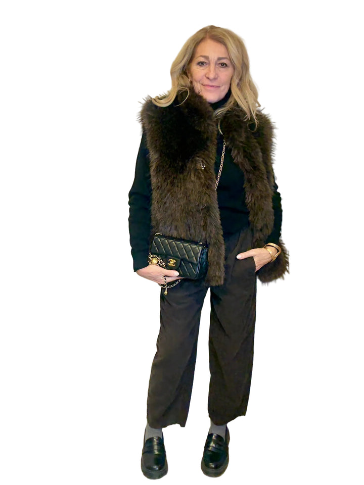 Gilet eco Fur Nora