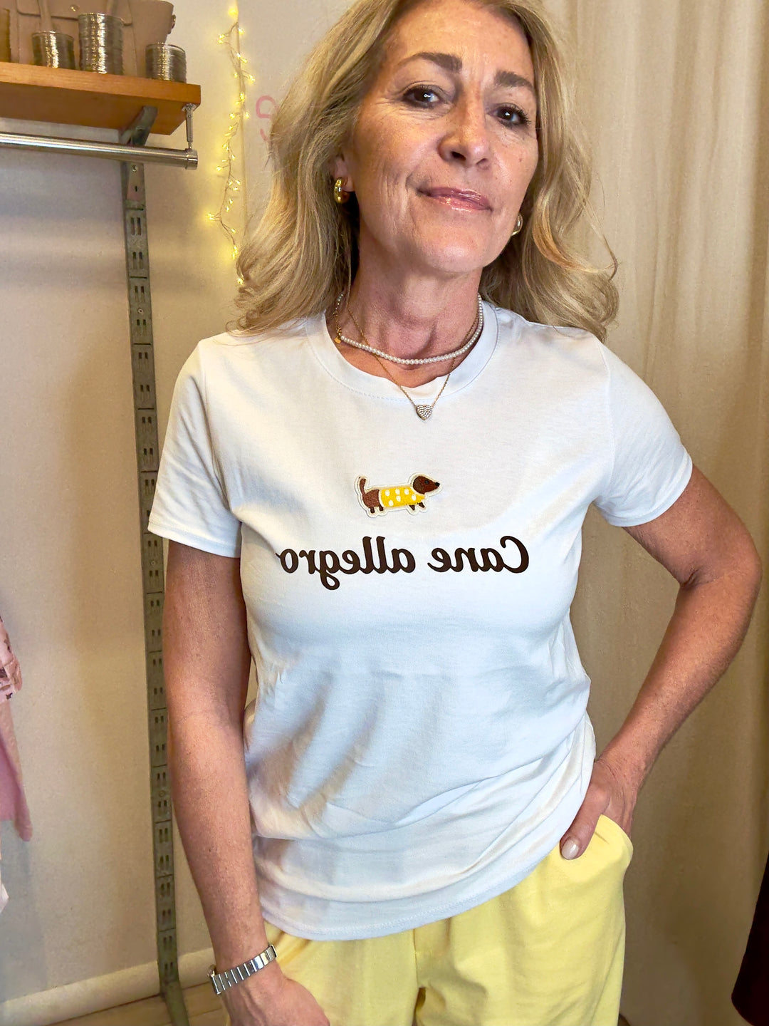 T-shirt bassotto| 3 colori cod. 26282TS