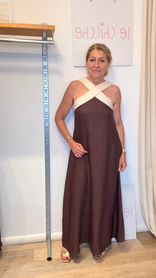 SALDI|Abito lungo Beatrice sconto 50%