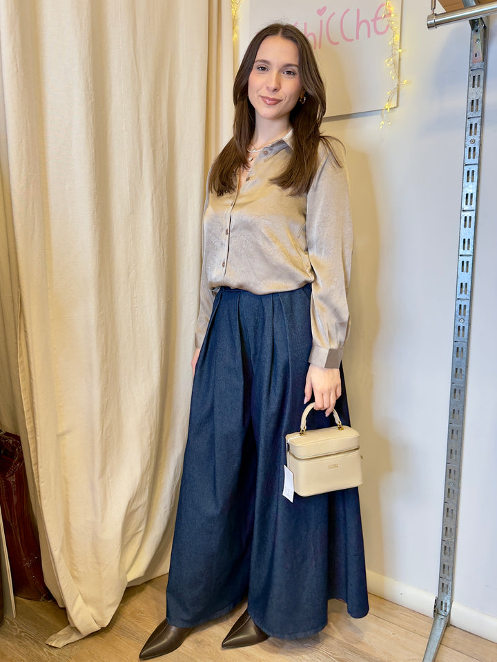 Jeans palazzo ampio  Giulia