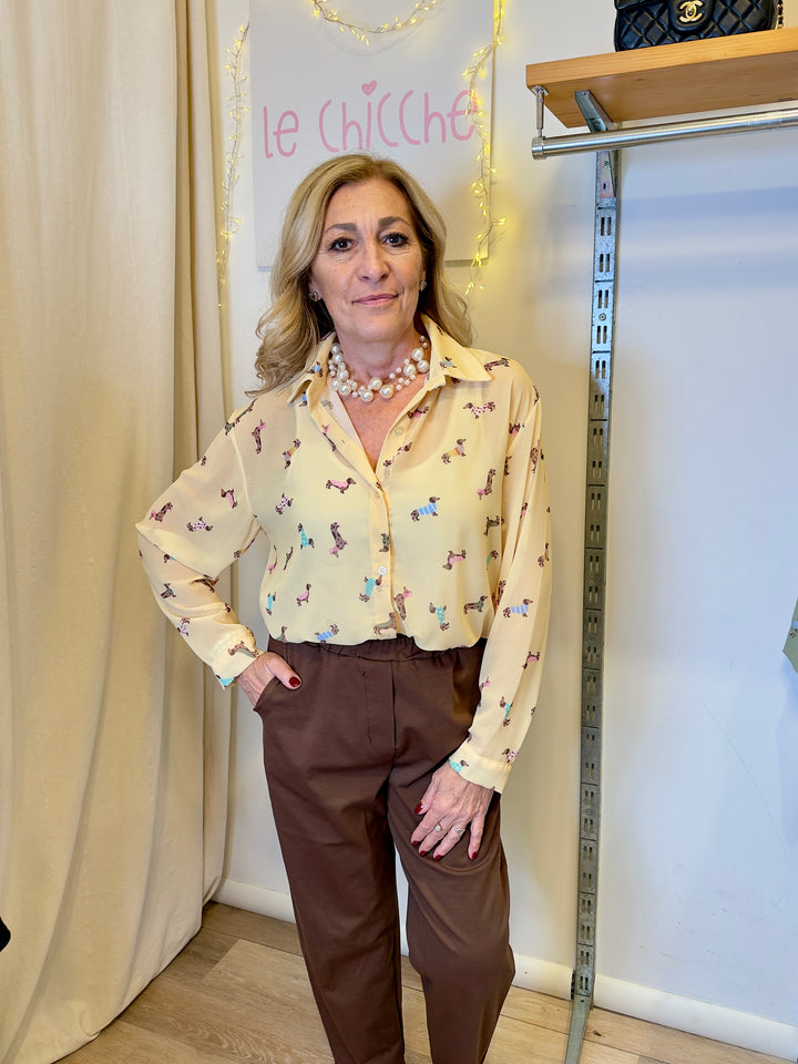 Camicia bassotti in georgette cod. 1215760950