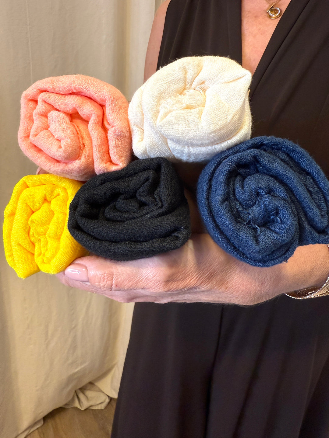 Pashmina tinta unita