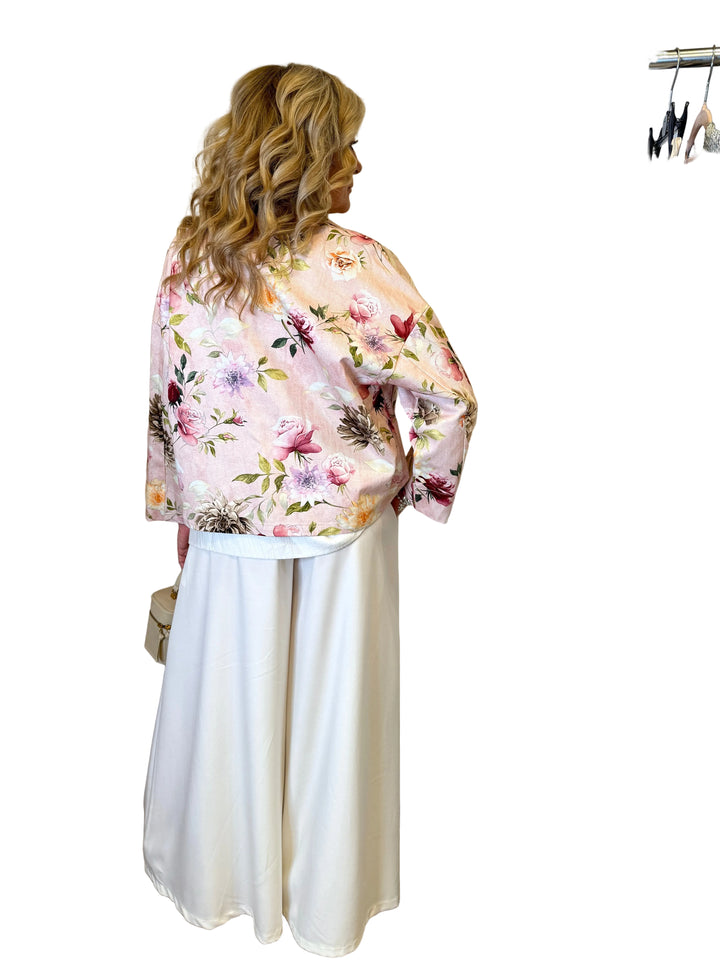 Giacca in cotone Rose