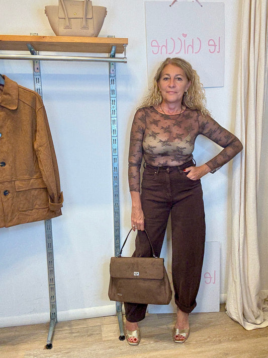 Collezione Bologna| jeans Ovetto marrone
