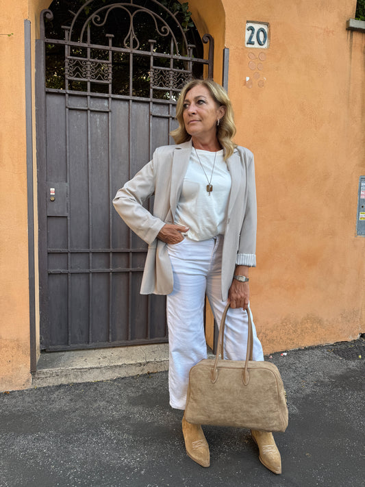 Borsa 👜 eco-camoscio