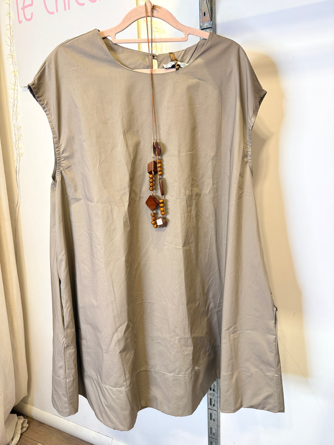Abito trapezio in cotone cod. YM6179