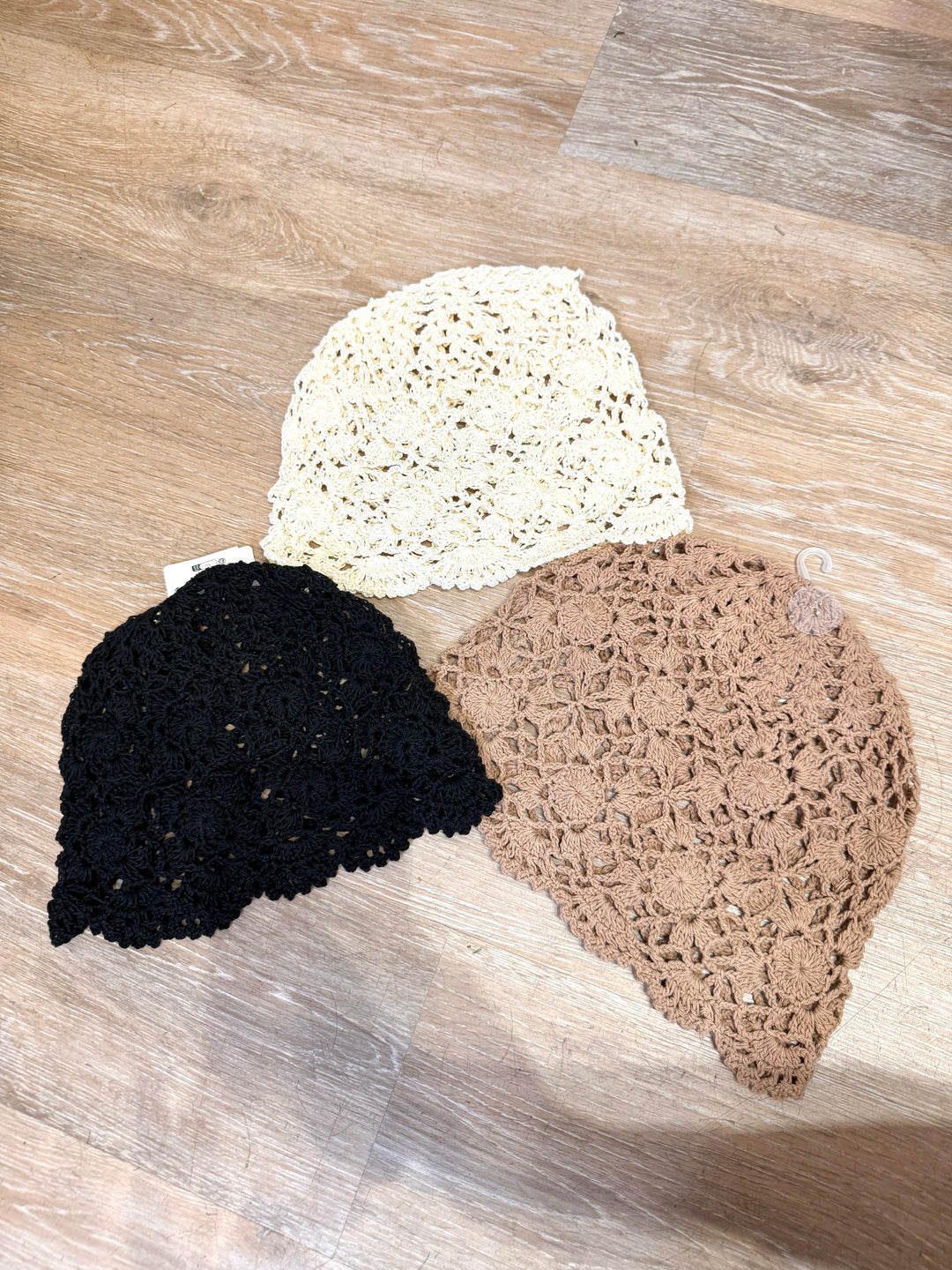 Cuffia crochet