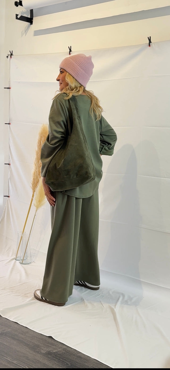 Borsa in suede Beverly