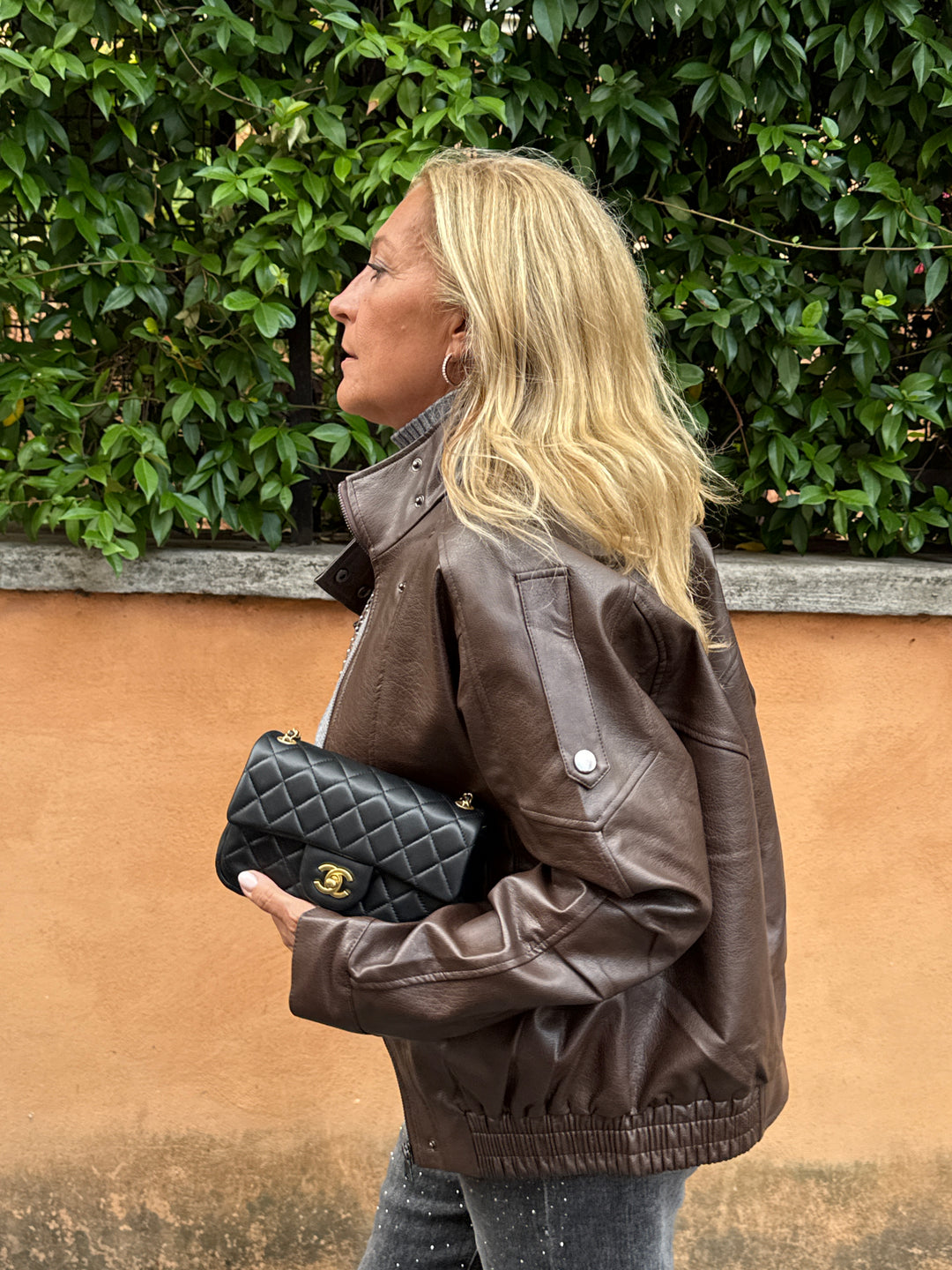 Giubbotto in ecopelle Susan