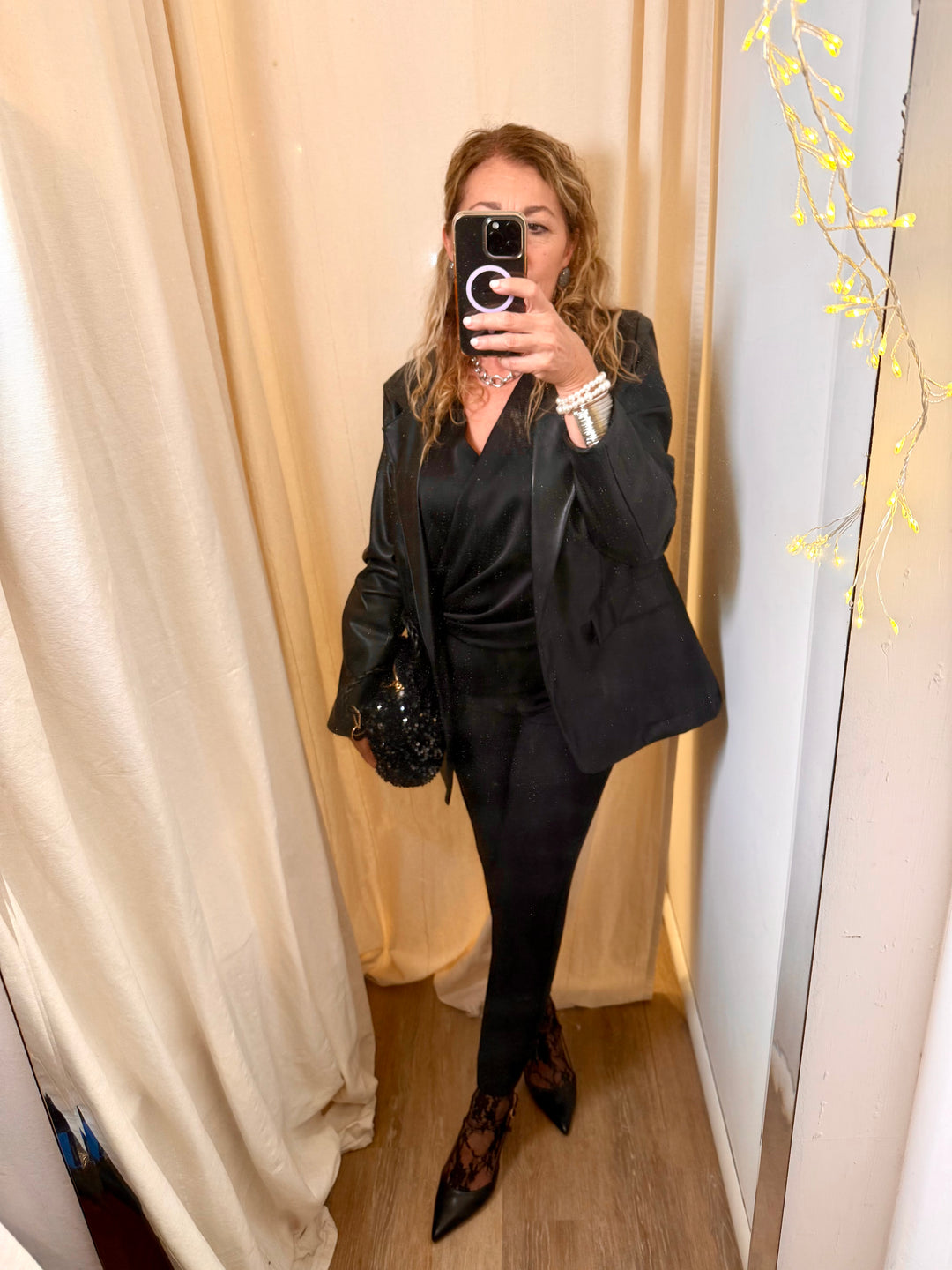 Blusa in raso Elena  LS139201