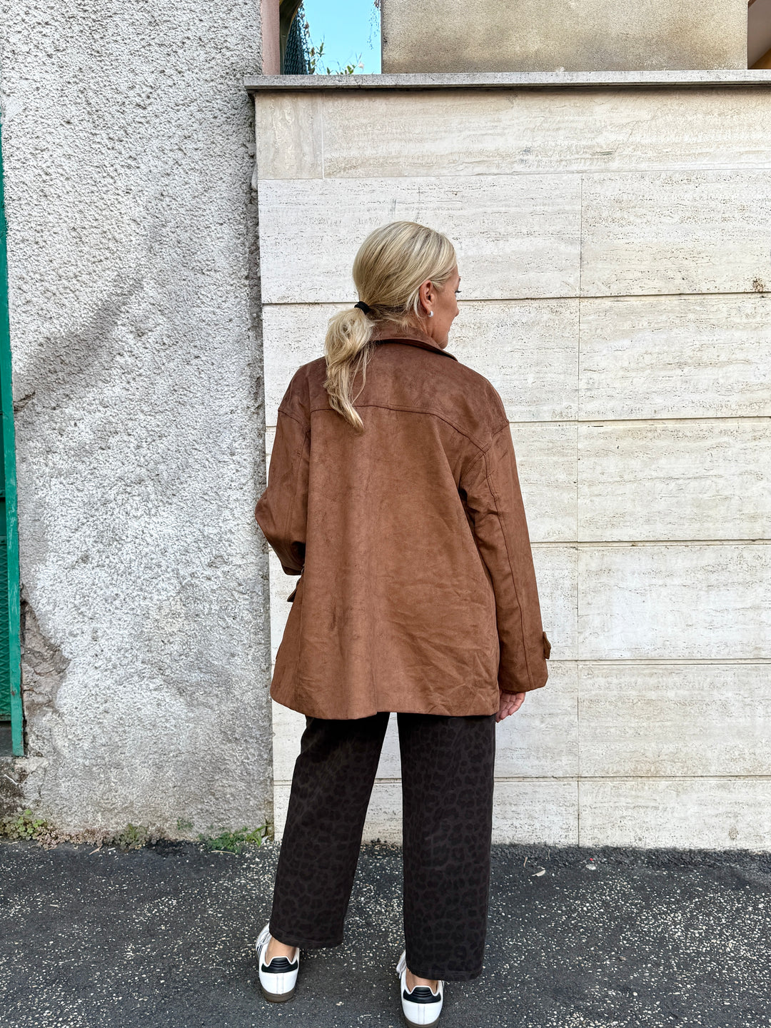 Luxury|Giacca in suede ecologico Priscilla