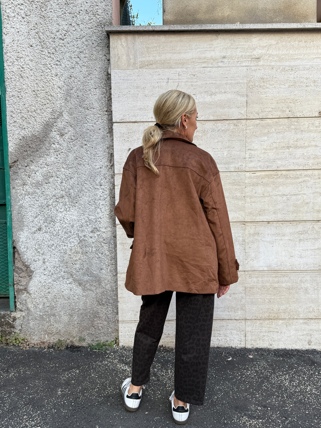 Pantaloni Ovetto animalier