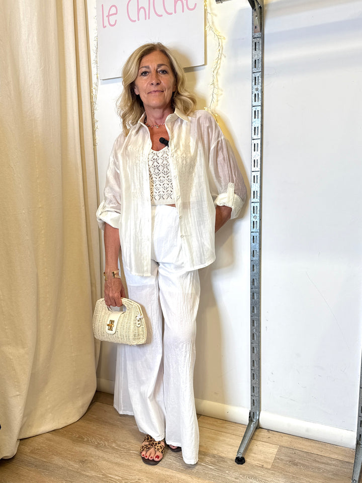 Camicia in seta
