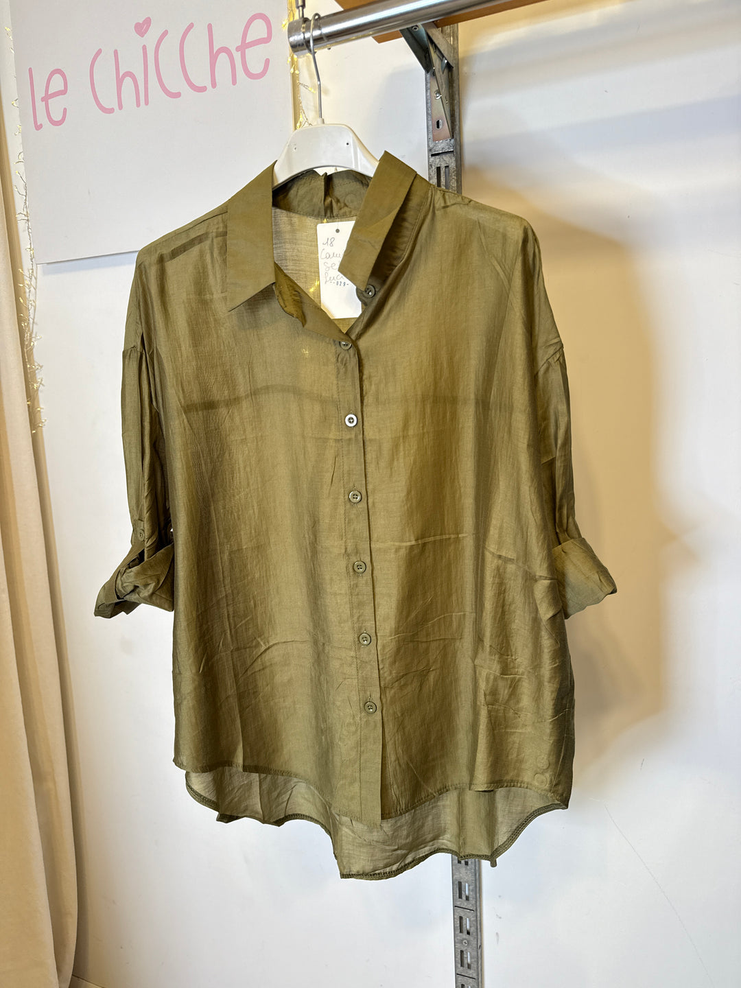 Camicia in seta