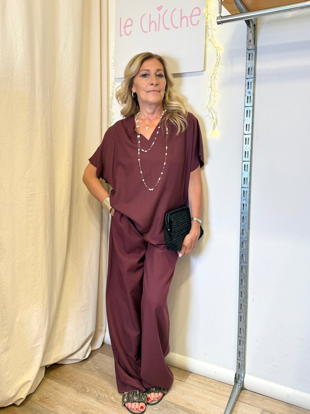 Ginevra completo  misto lino