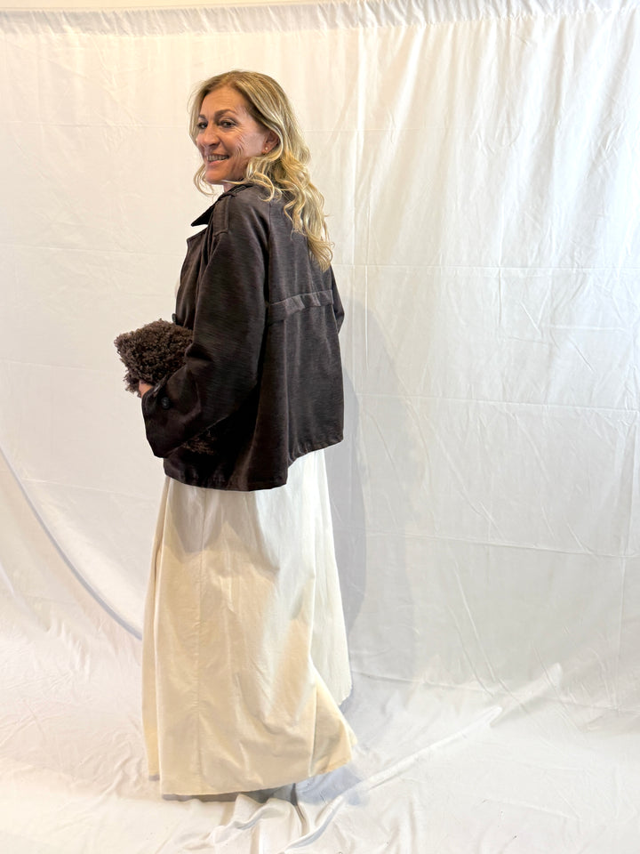 Luxury|Trench in velluto Donatella 94001