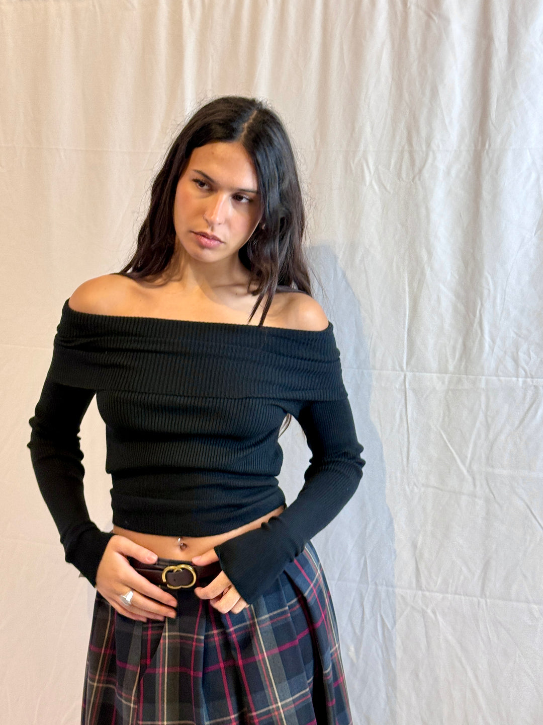 Pull spalla nuda 24376