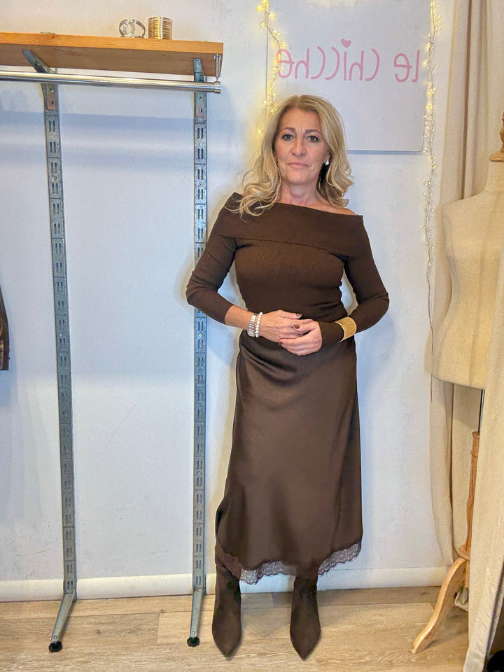 Pull spalla nuda 24376