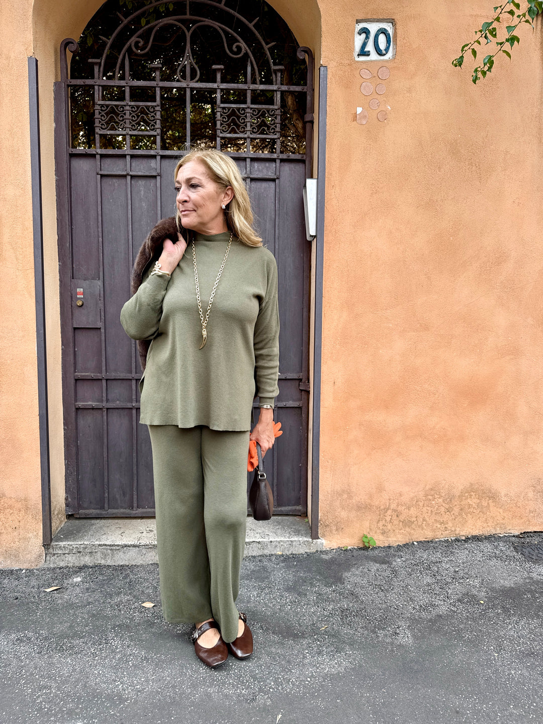 1187 completo in maglia  manica lunga