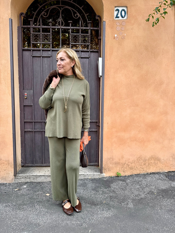 1187 completo in maglia  manica lunga