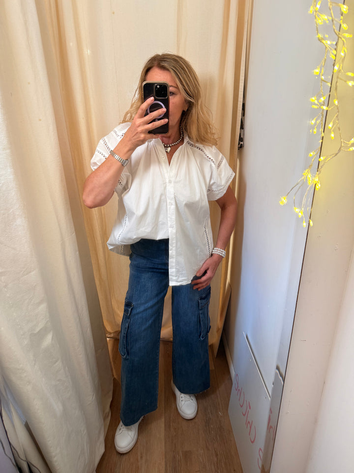 Jeans cargo in promo