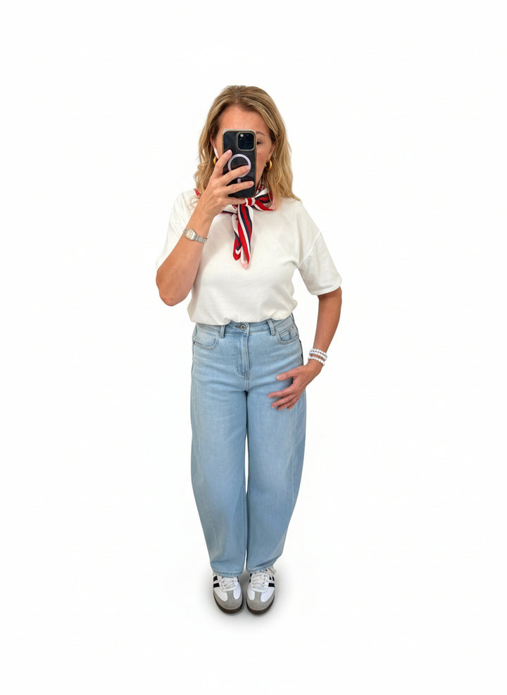 Jeans Balloon lavaggio chiaro