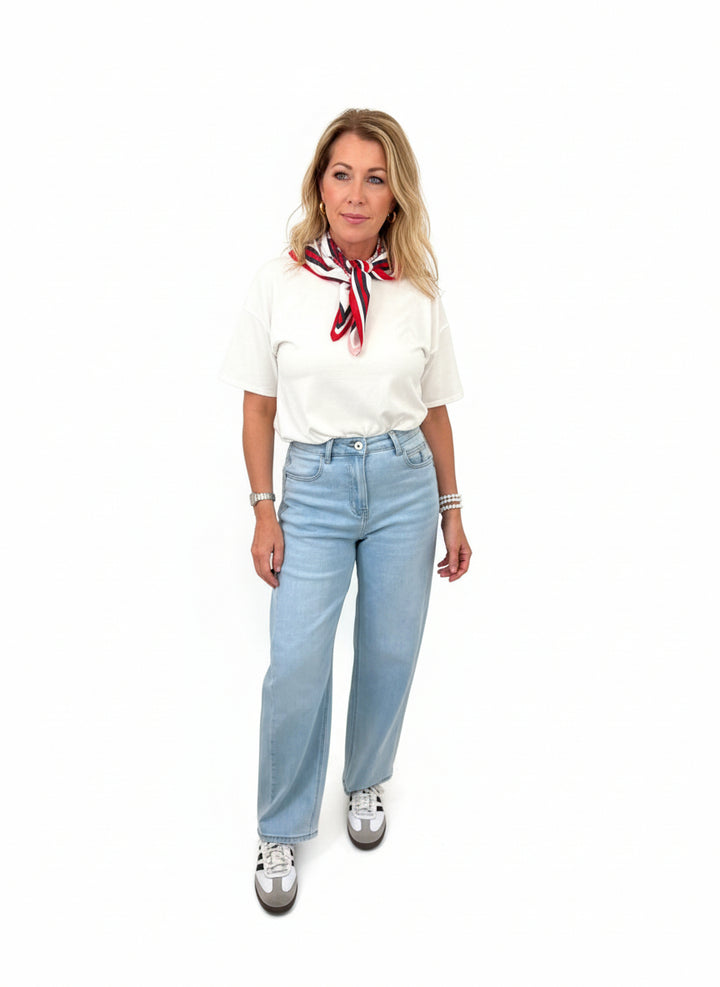 Jeans Balloon lavaggio chiaro