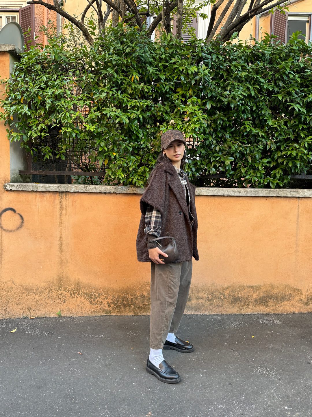 Pantalone ovetto velluto millerighe 21469