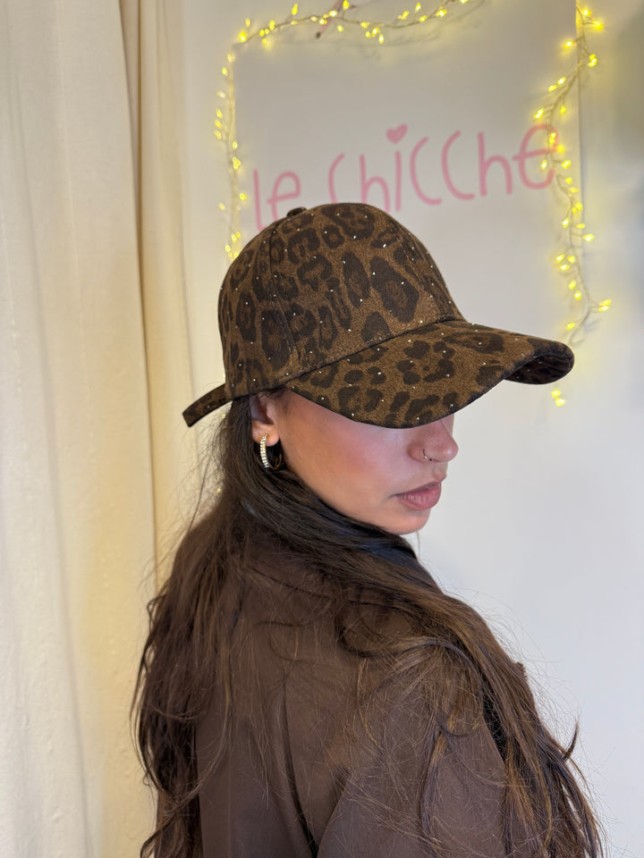 cappello visiera animalier