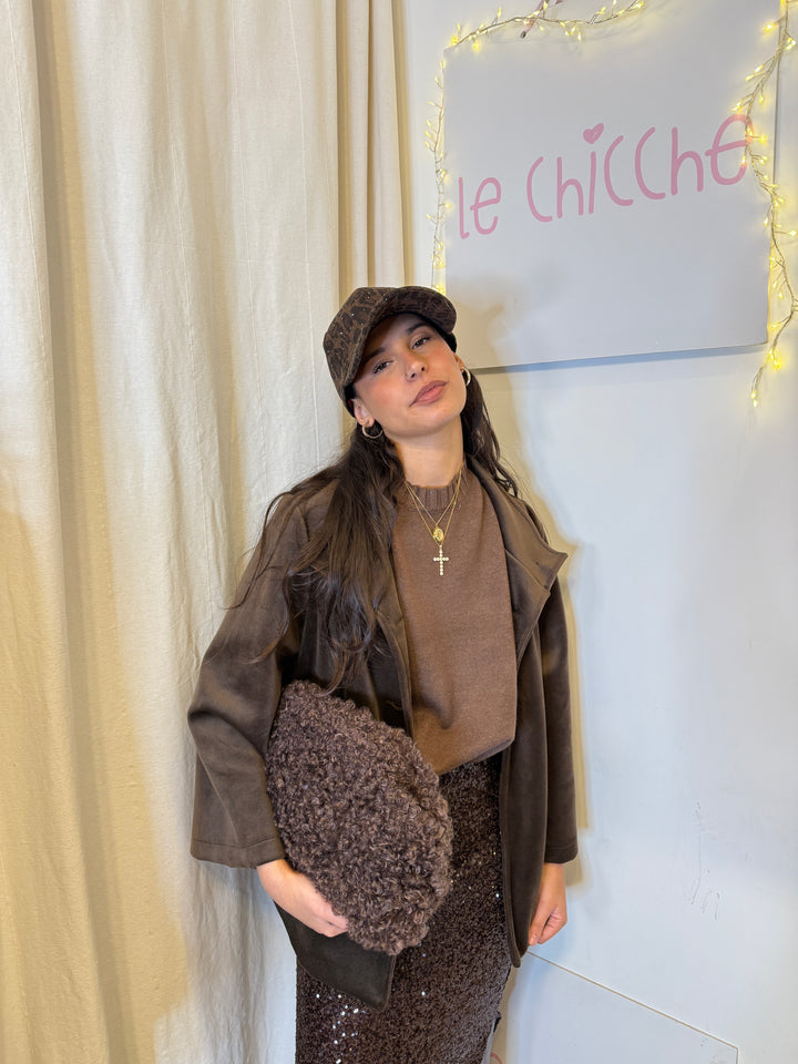 Luxury|Gonna Midi in paillettes