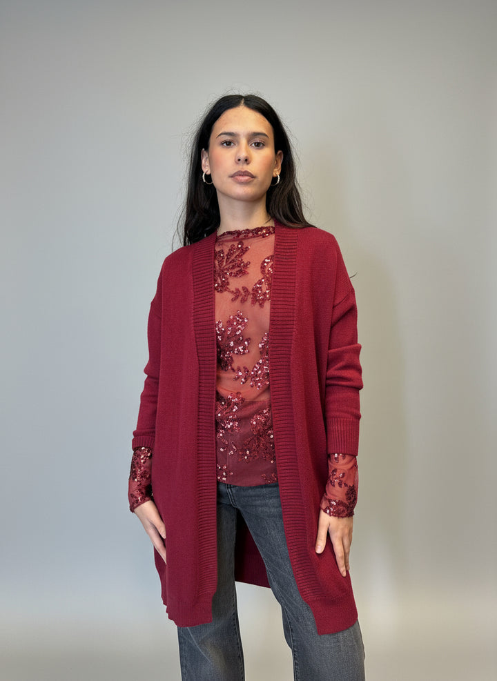 Luxury|Blusa tulle in paillettes 27402