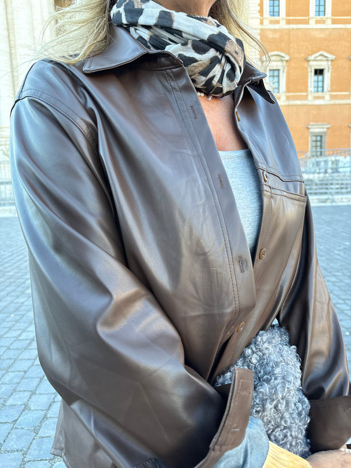 Luxury|Camicia in ecopelle Brenda cod. 1D3.11