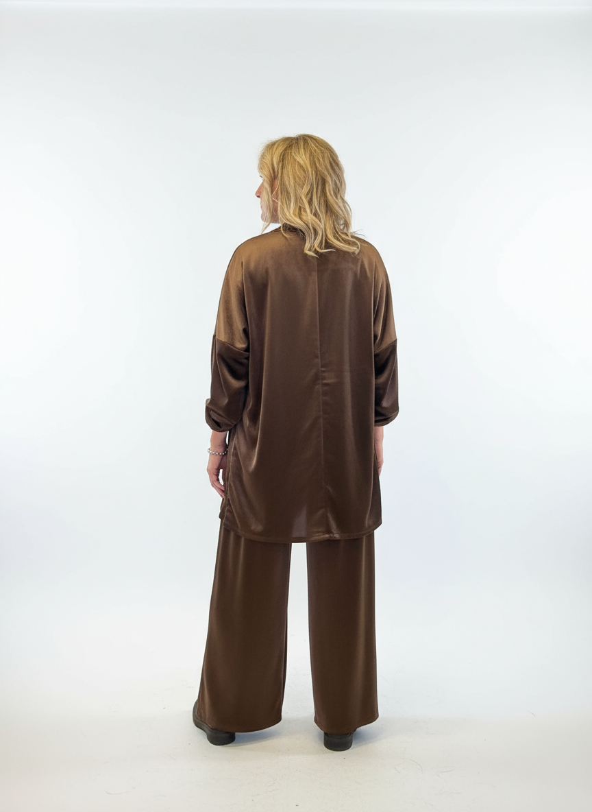 Completo Curvy in ciniglia