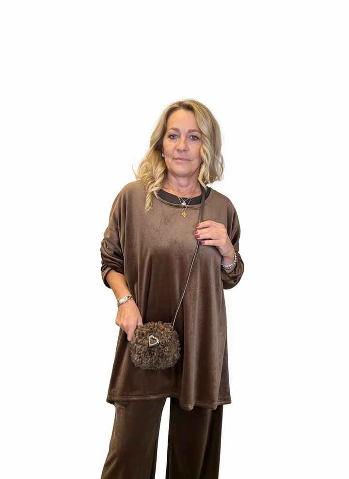 Completo Curvy in ciniglia