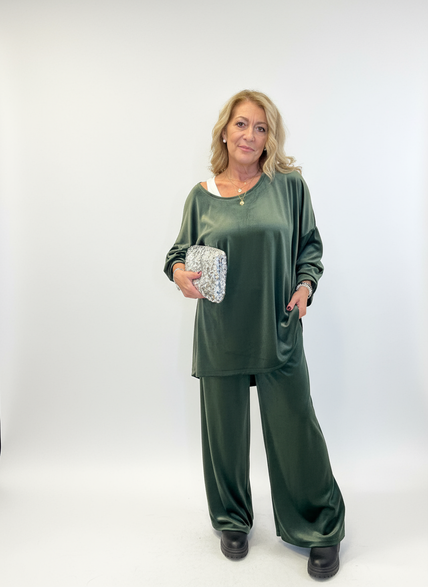 Completo Curvy in ciniglia