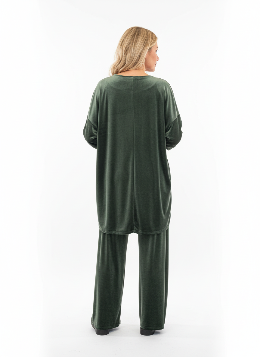 Completo Curvy in ciniglia