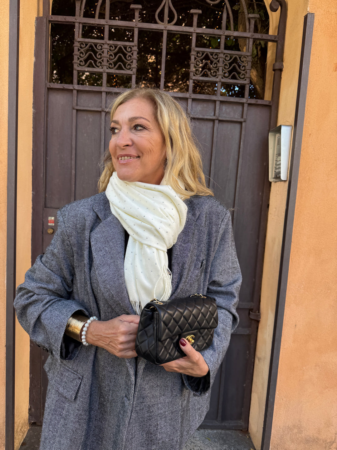 Luxury|Blazer over spinato VT-GC02