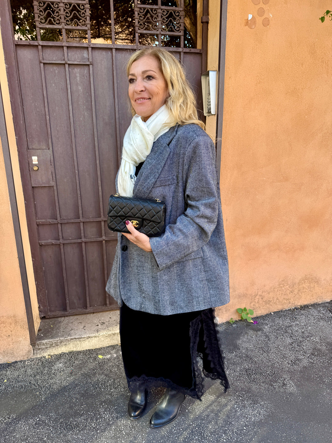 Luxury|Blazer over spinato VT-GC02