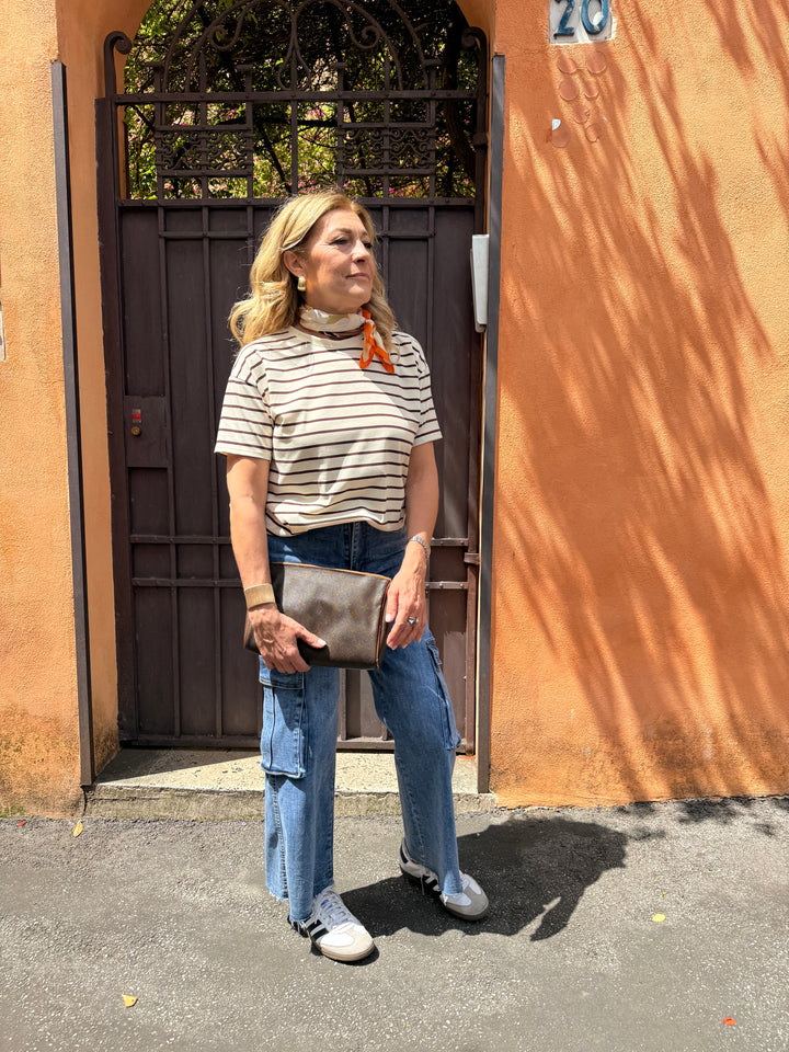 Jeans cargo in promo