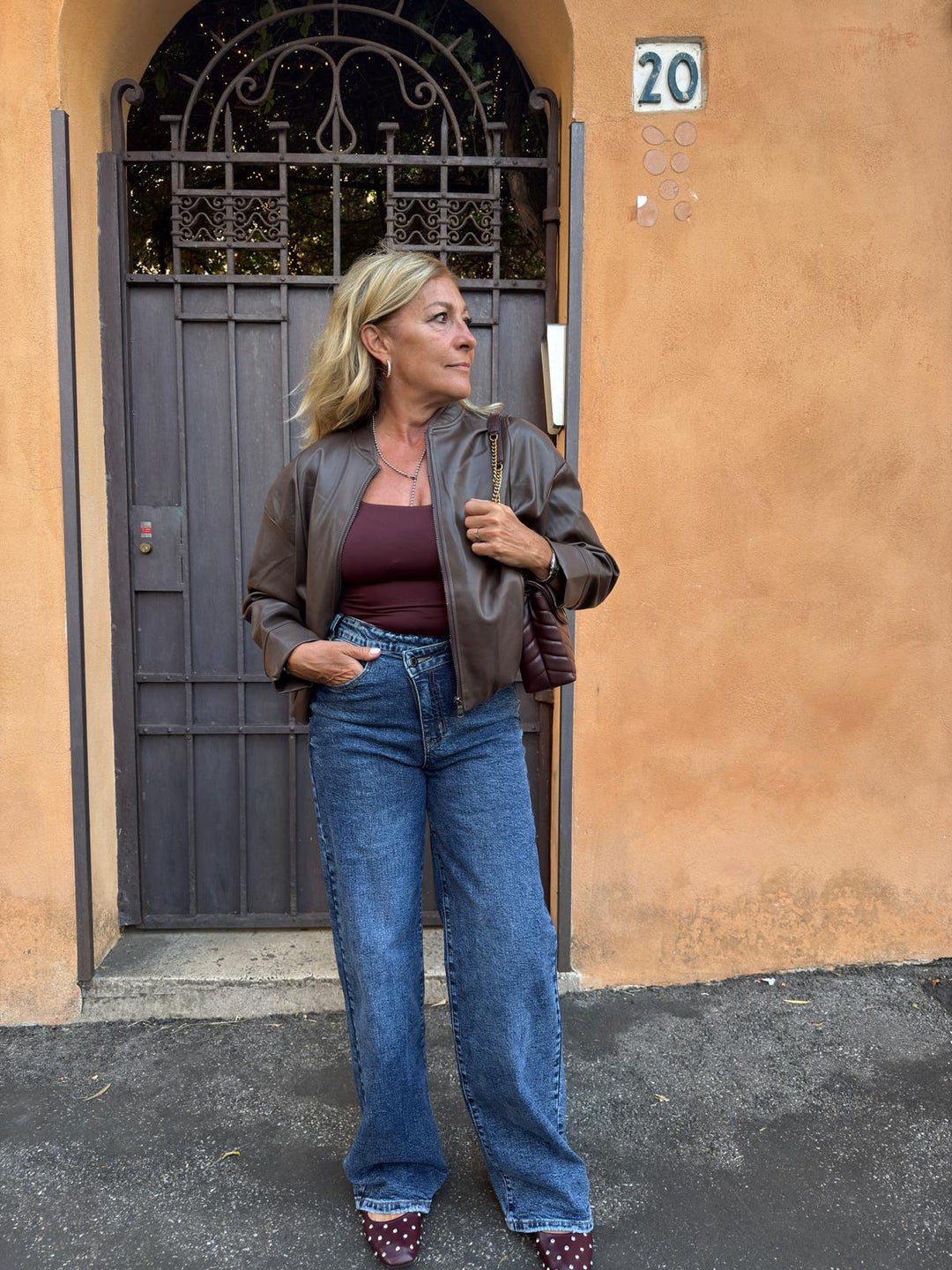 Jeans palazzo Antonella